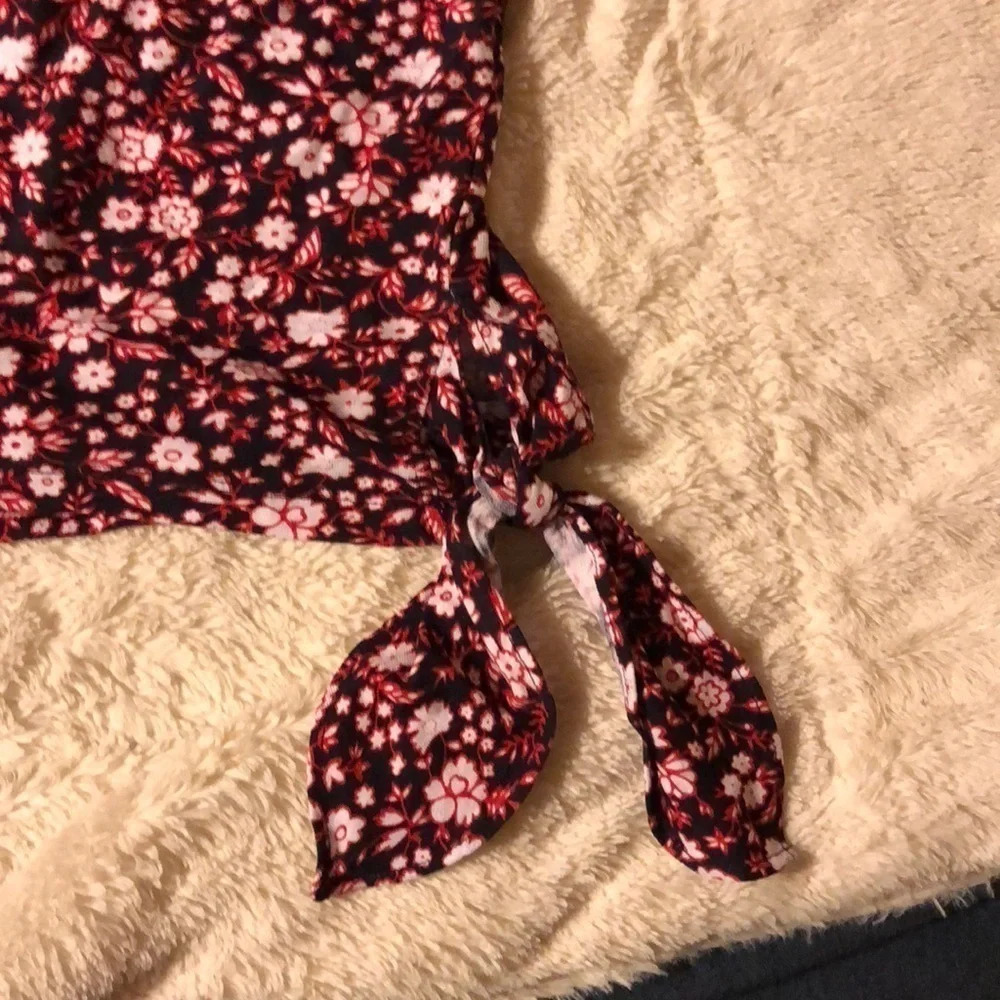 Talbots short sleeve floral shirt NWT - Picture 2 of 4